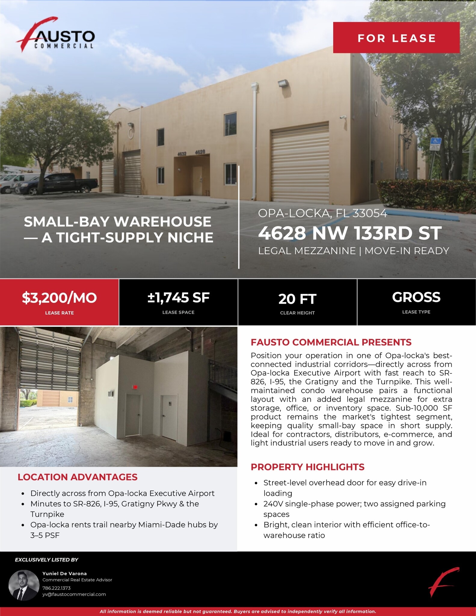 4628-4648 NW 133rd St, Opa-locka, FL à louer Photo de l’immeuble– Image 1 sur 1