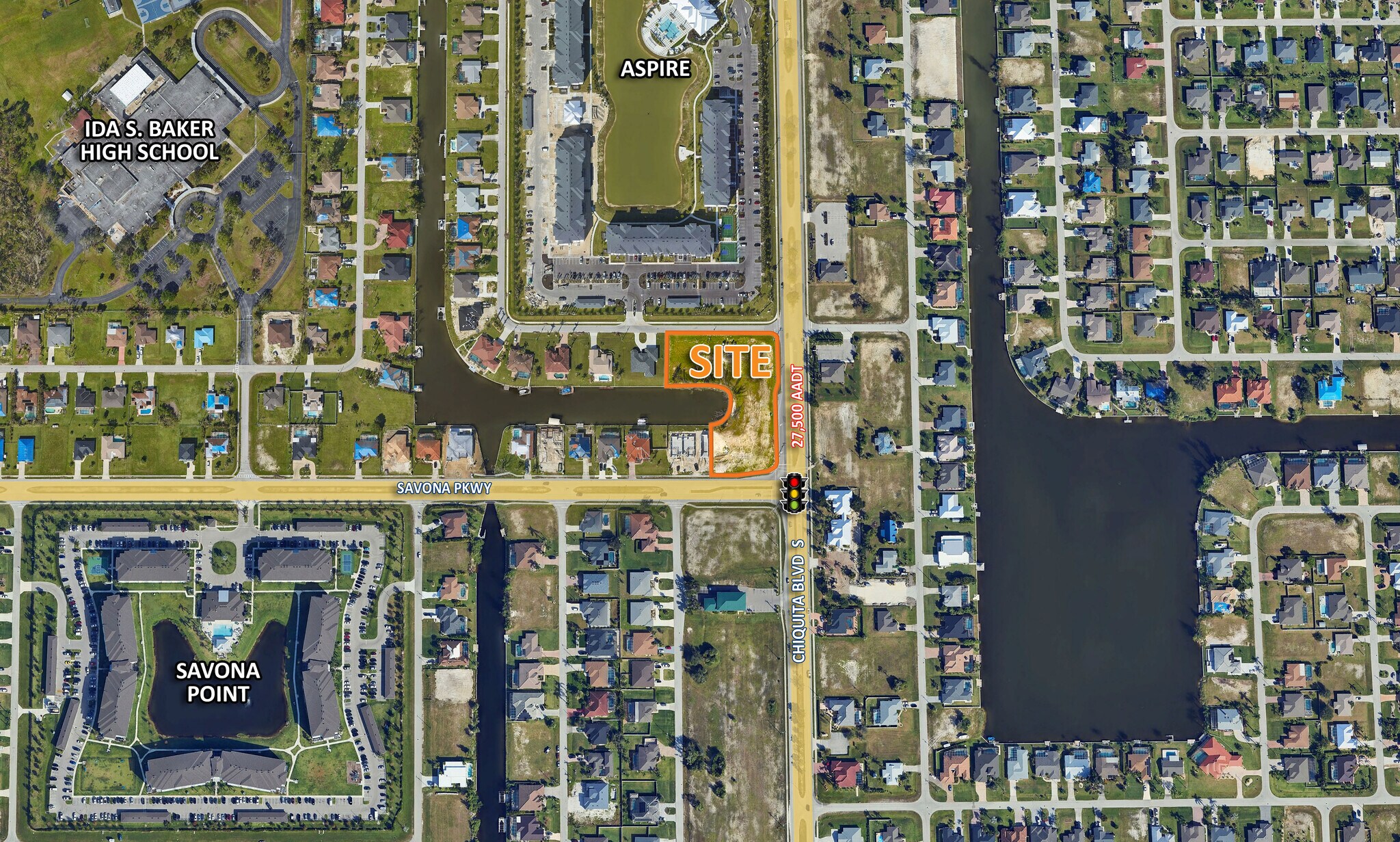 3622 Chiquita 6, Cape Coral, FL à vendre Plan de site– Image 1 sur 3