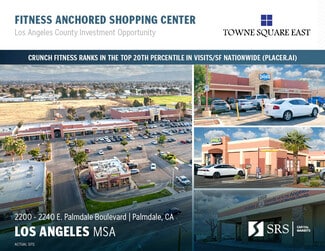 Plus de détails pour Town Square East Plaza – à vendre, Palmdale, CA