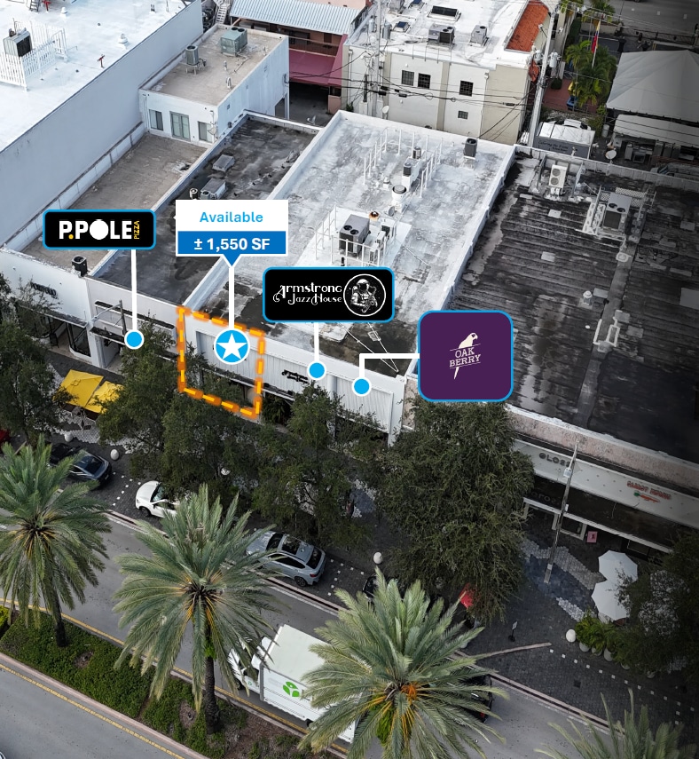 269-275 Miracle Mile, Miami, FL à louer Photo de l’immeuble– Image 1 sur 2