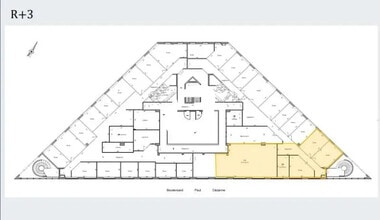 38 Boulevard Paul Cézanne, Guyancourt à louer Plan d’étage– Image 1 sur 4