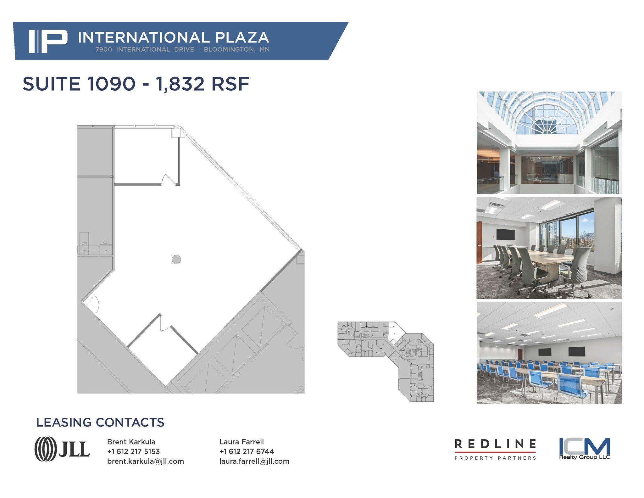 7900 International Dr, Bloomington, MN à louer Plan d’étage– Image 1 sur 1