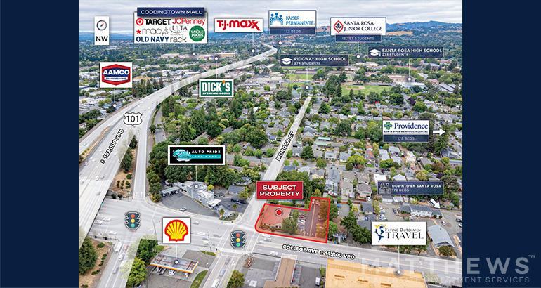301 College Ave, Santa Rosa, CA à vendre - Photo de l’immeuble – Image 3 sur 3