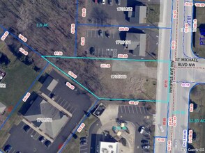 3445 Whipple Ave NW, Canton, OH - Vue aérienne vue de carte
