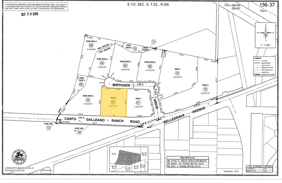 10305 Birtcher Dr, Jurupa Valley, CA à louer - Plan cadastral – Image 2 sur 7