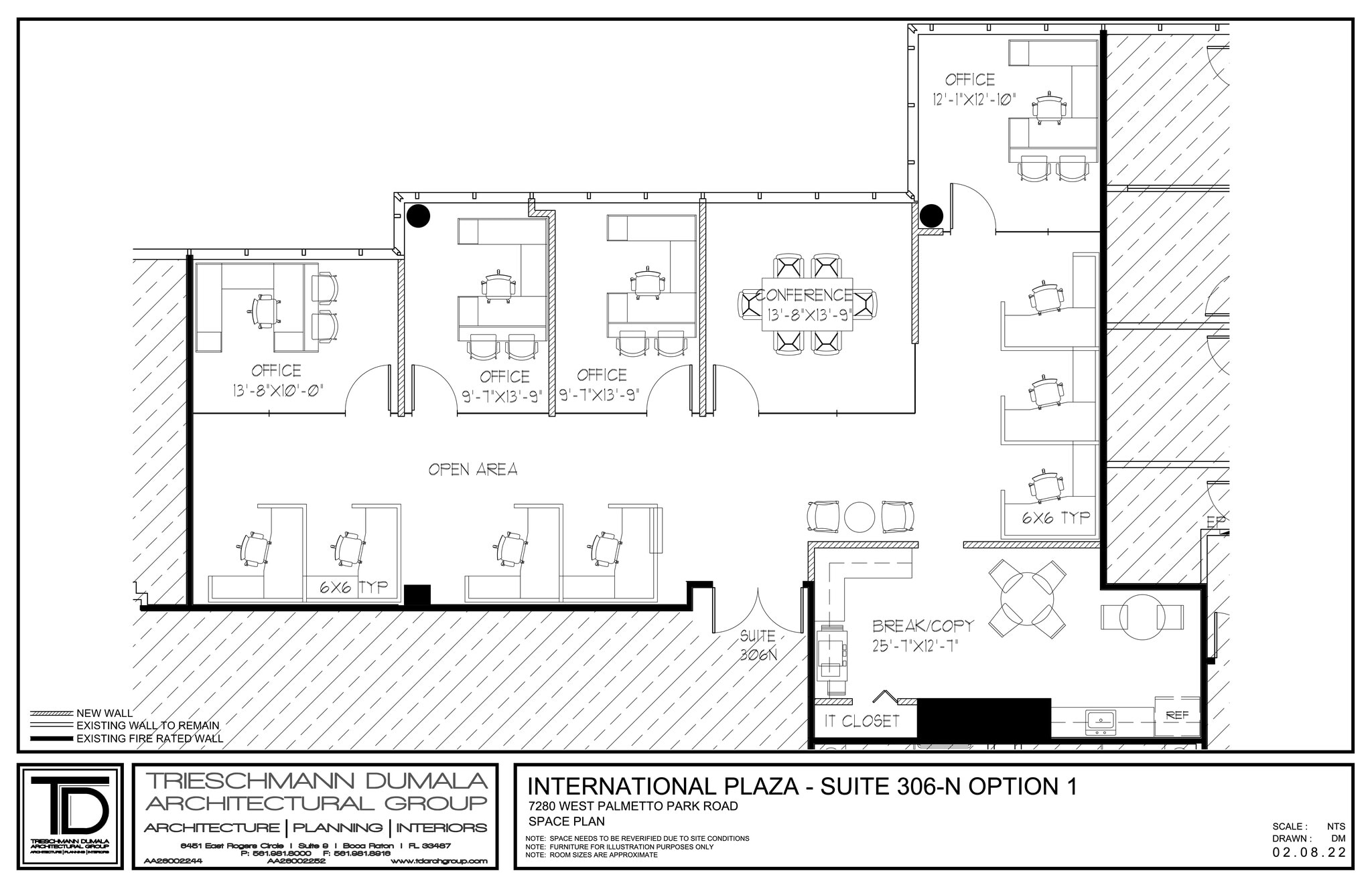 7284 W Palmetto Park Rd, Boca Raton, FL à louer Plan de site– Image 1 sur 1