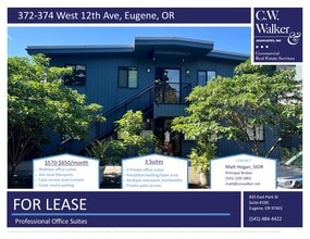 372-374 W 12th Ave, Eugene, OR à louer Photo intérieure– Image 1 sur 1