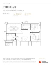 3550 N Central Ave, Phoenix, AZ à louer Plan d’étage– Image 1 sur 1