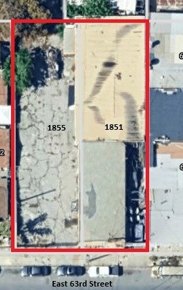 1851-1855 East 63rd St, Los Angeles, CA à louer - Photo de l’immeuble – Image 2 sur 2