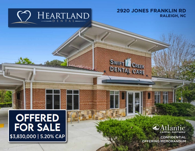 2920 Jones Franklin Rd, Raleigh, NC à vendre - Photo de l’immeuble – Image 1 sur 5