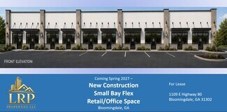 Plus de détails pour 1109 E US Highway 80, Bloomingdale, GA - Local d'activités à louer