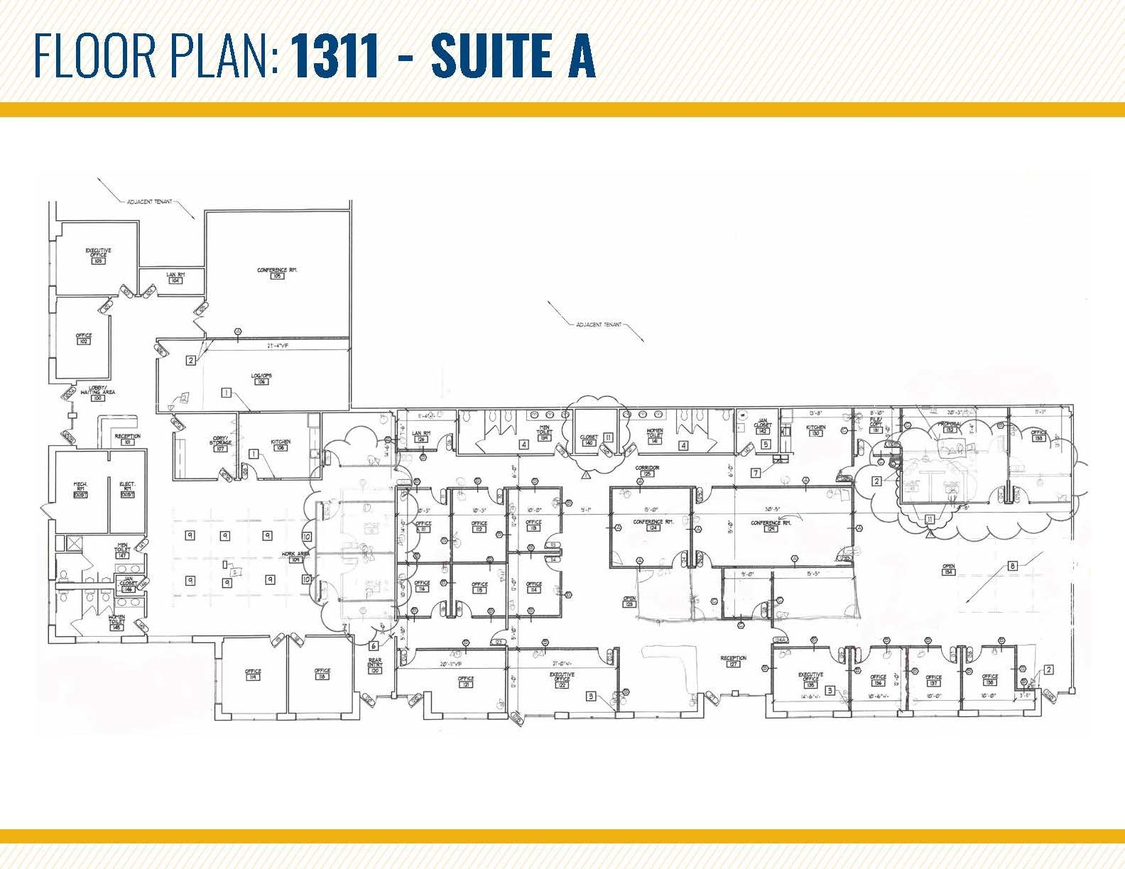 1301 Continental Dr, Abingdon, MD à louer Plan d’étage– Image 1 sur 1
