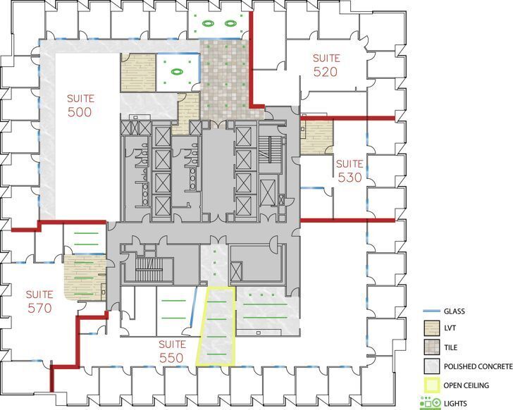 5 Park Plaza, Irvine, CA à louer Plan d’étage– Image 1 sur 13