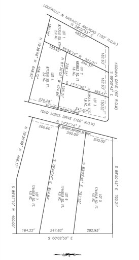 Todd Acres Rd, Theodore, AL à vendre - Plan cadastral – Image 3 sur 3