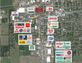 102 N Centerville Rd, Sturgis, MI - VUE AÉRIENNE  vue de carte