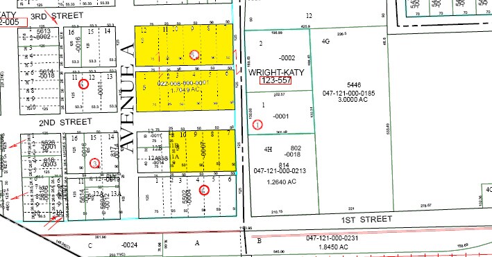 906 Avenue A, Katy, TX à vendre - Plan cadastral – Image 2 sur 13