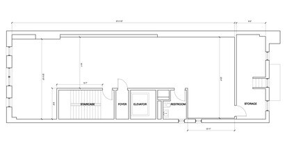 311 E Broadway, New York, NY à louer Plan d’étage– Image 1 sur 5