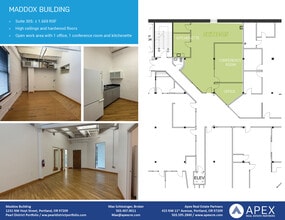 1231 NW Hoyt St, Portland, OR à louer Plan d’étage– Image 1 sur 1