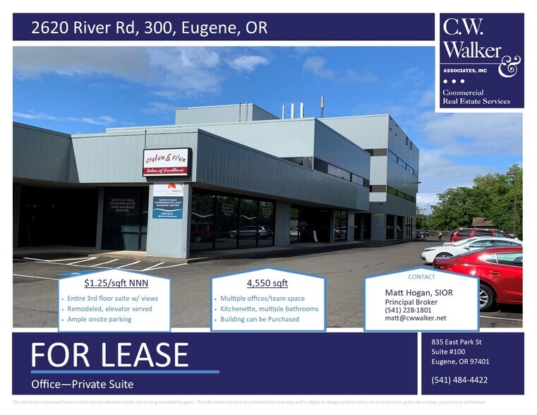 2620 River Rd, Eugene, OR à louer - Photo de l’immeuble – Image 1 sur 5