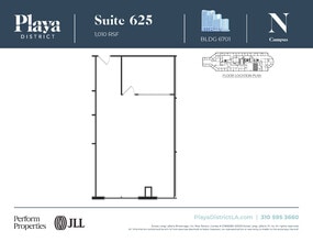 6100 Center Dr, Los Angeles, CA à louer Plan d’étage– Image 1 sur 1