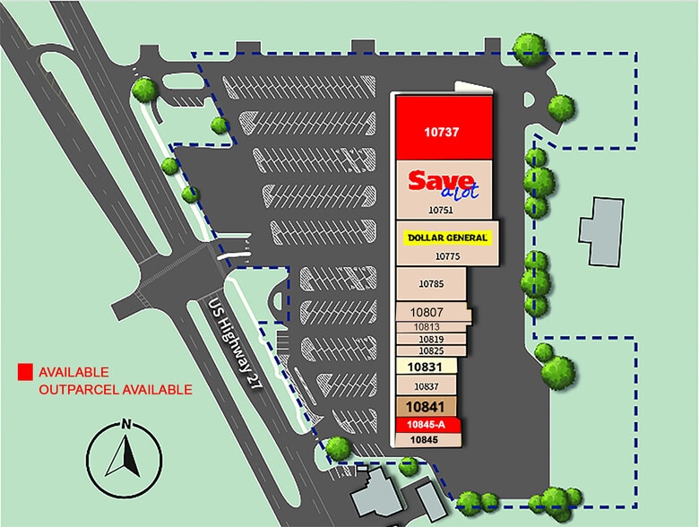 10751 SE Us Highway 441, Belleview, FL à louer - Plan de site – Image 3 sur 3