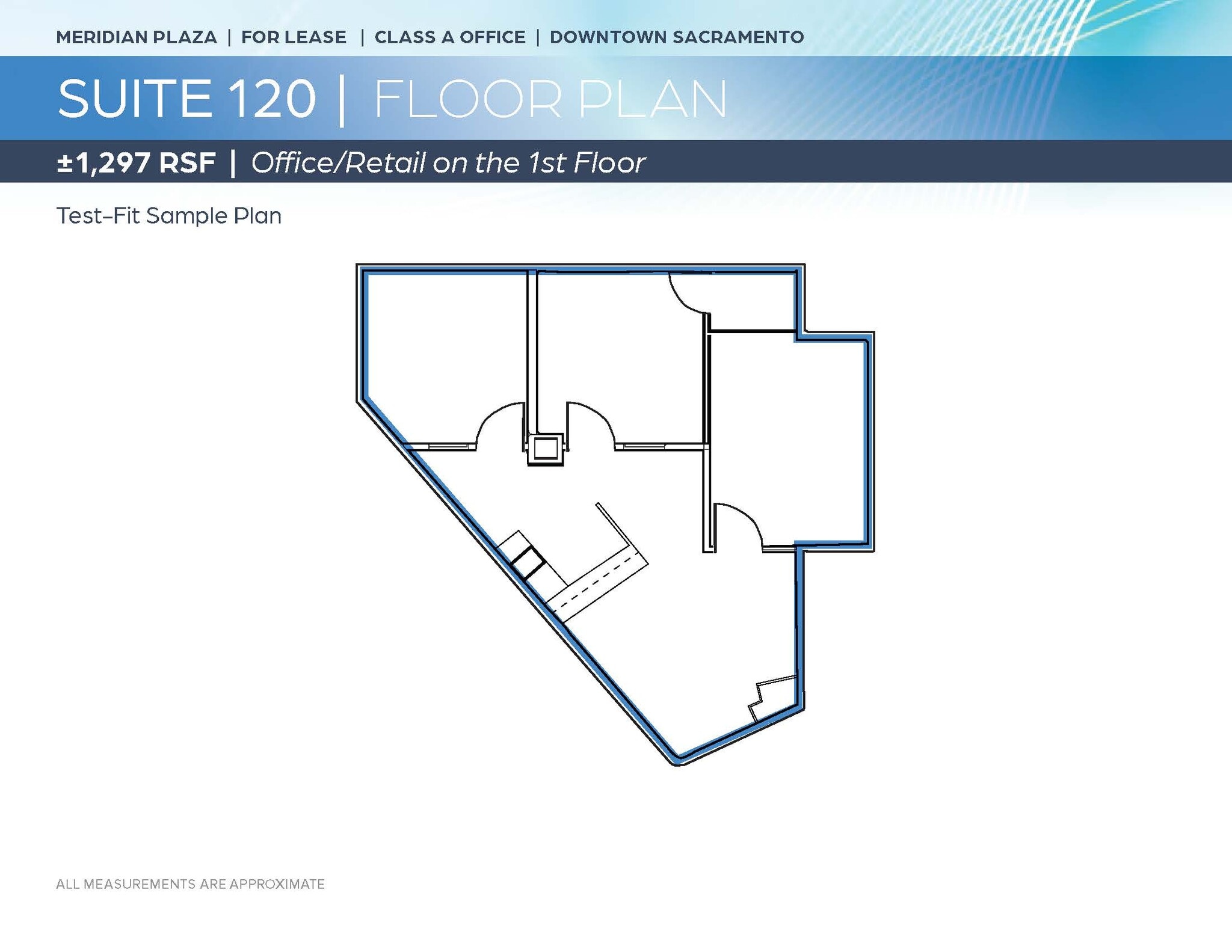 1415 L St, Sacramento, CA à louer Plan d’étage– Image 1 sur 1