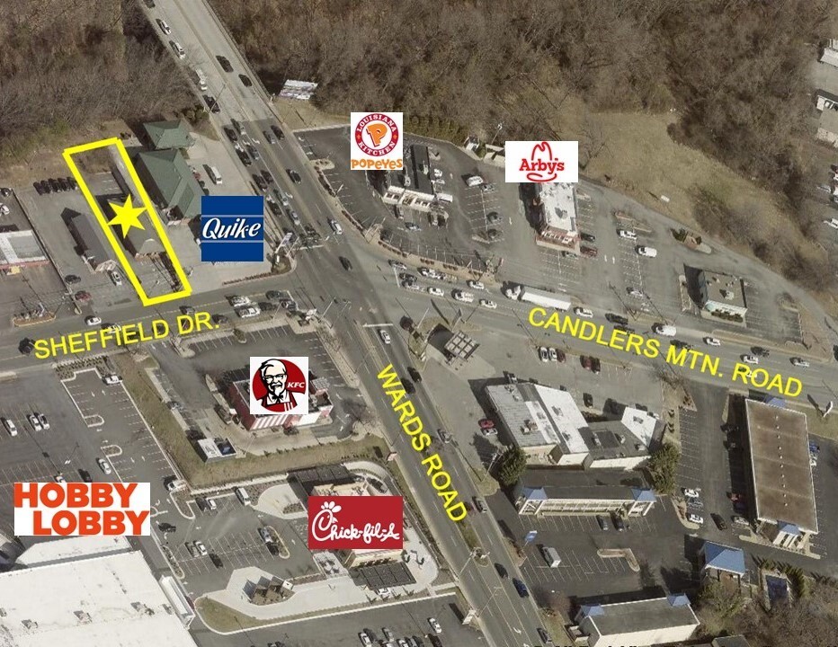 999 Sheffield Dr, Lynchburg, VA à louer Aérien– Image 1 sur 5