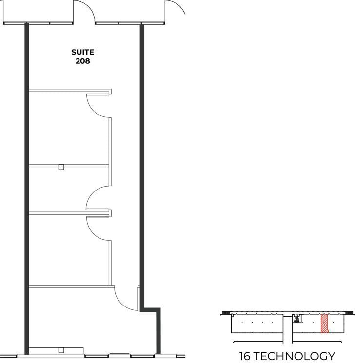 16 Technology Dr, Irvine, CA à louer Plan d’étage– Image 1 sur 1
