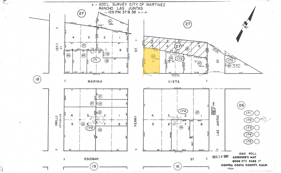 411-413 Ferry St, Martinez, CA à vendre - Plan cadastral – Image 2 sur 33