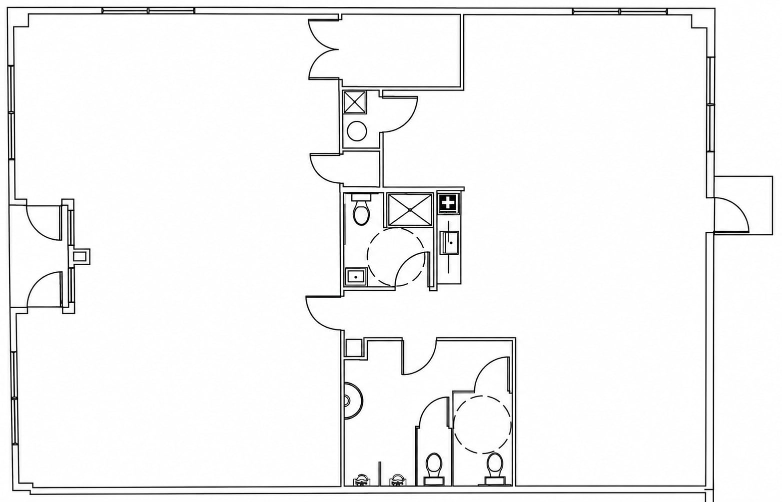 604-620 Phillips Dr, Dayton, OH à louer Plan d’étage– Image 1 sur 5