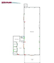 1400 Piedmont Hwy, Piedmont, SC à louer Plan de site– Image 1 sur 2