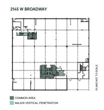 2145 W Broadway, Vancouver, BC à louer Plan d’étage– Image 1 sur 1