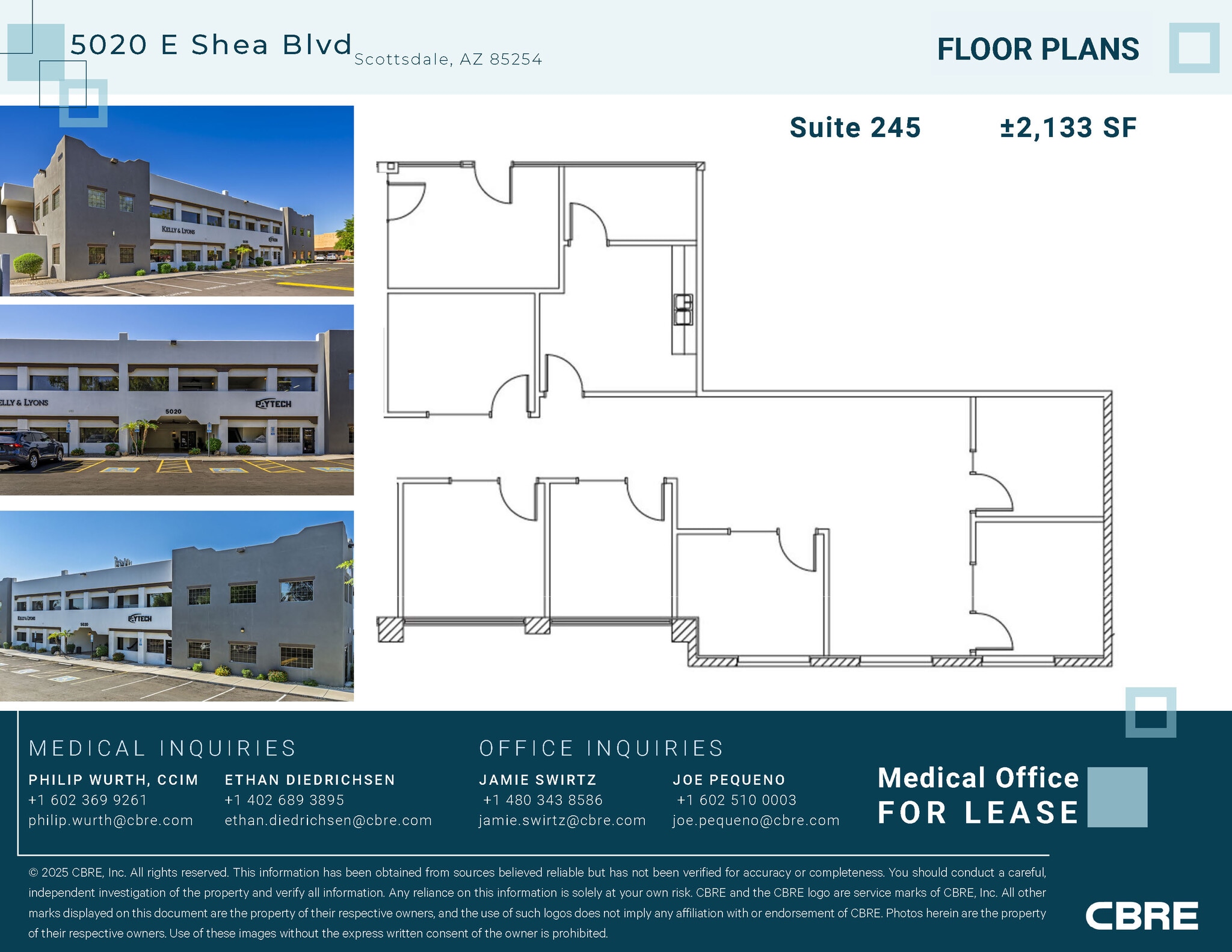 5010 E Shea Blvd, Scottsdale, AZ à louer Plan d’étage– Image 1 sur 2