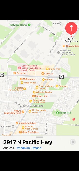Plus de détails pour 2917 N Pacific Hwy, Woodburn, OR - Local commercial à louer