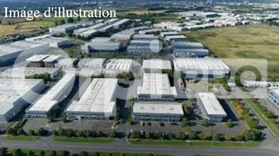 Le Péage-de-Roussillon - VUE AÉRIENNE vue de carte