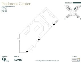 3495 Piedmont Rd NE, Atlanta, GA à louer Plan d’étage– Image 1 sur 1