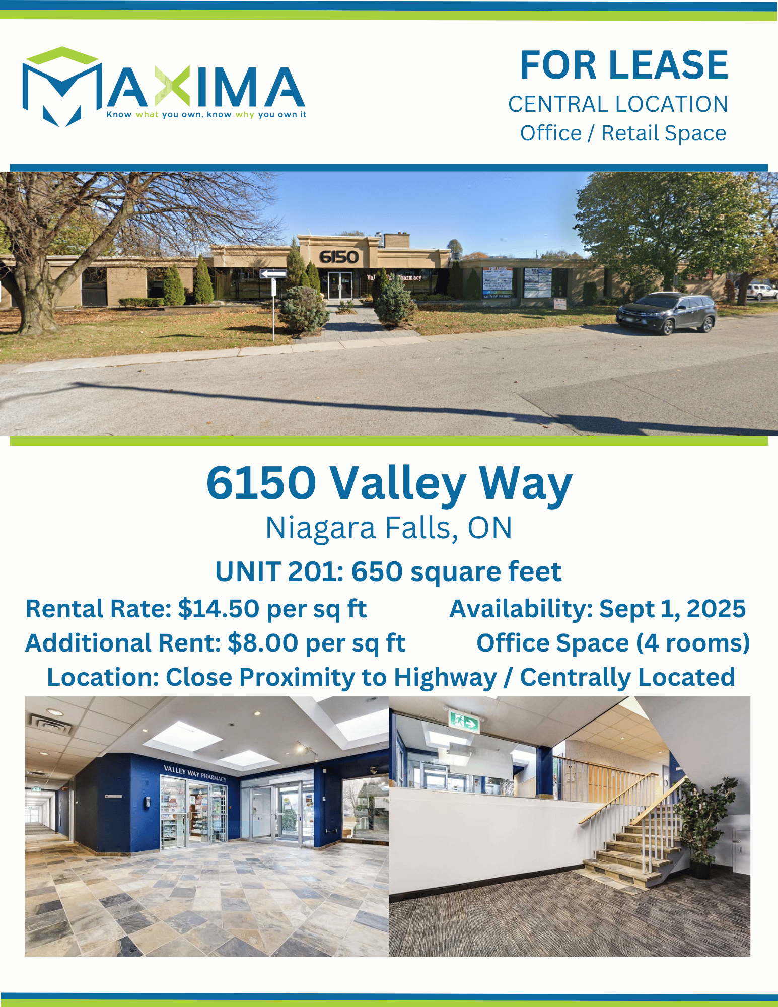 6150 Valley Way, Niagara Falls, ON à louer Autre– Image 1 sur 10