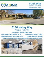 6150 Valley Way, Niagara Falls, ON à louer Autre– Image 1 sur 10