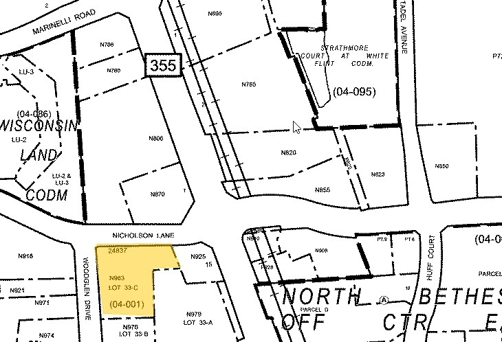 11333 Woodglen Dr, North Bethesda, MD à louer - Plan cadastral – Image 3 sur 4