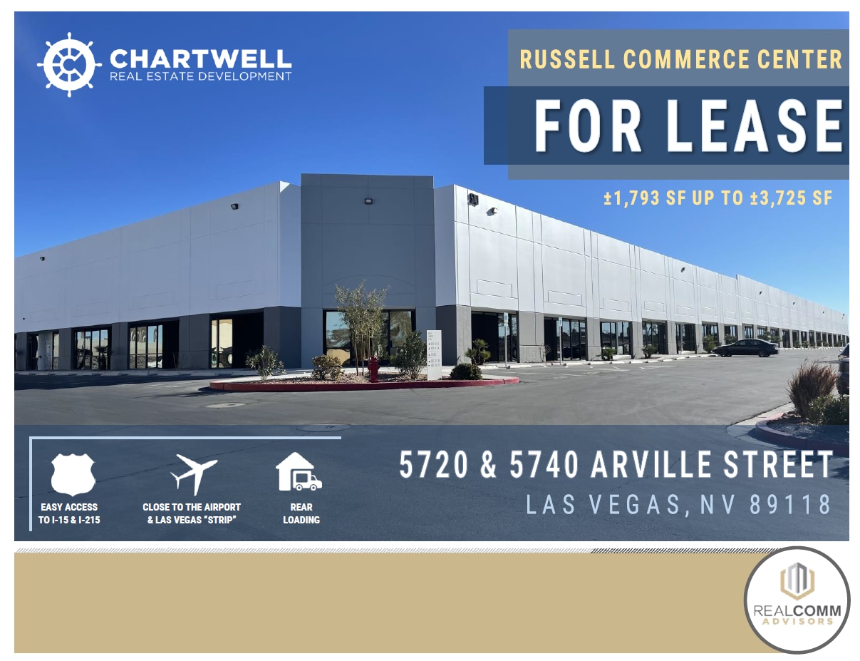 5720 Arville St, Las Vegas, NV à louer Photo de l’immeuble– Image 1 sur 5