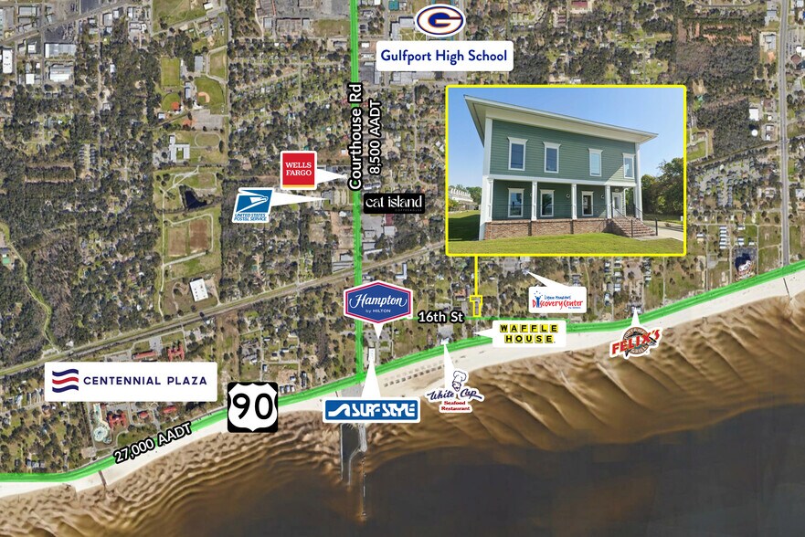 625 16th St, Gulfport, MS à vendre - Photo de l’immeuble – Image 1 sur 18