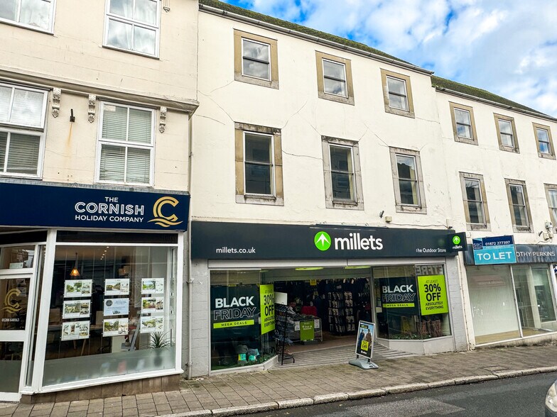 27-31 Fore St, Bodmin à louer - Photo de l’immeuble – Image 1 sur 2
