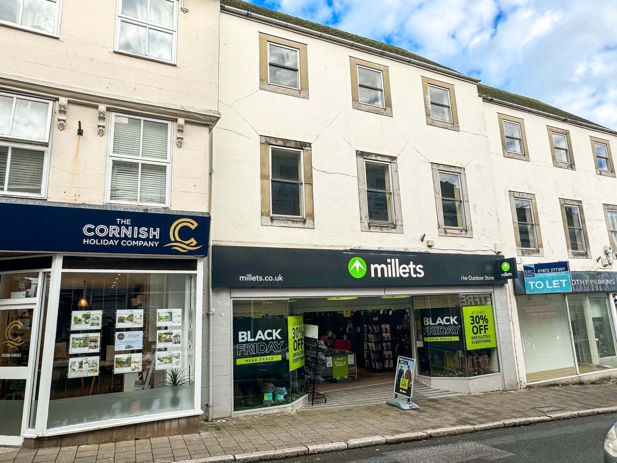 27-31 Fore St, Bodmin à louer Photo de l’immeuble– Image 1 sur 3