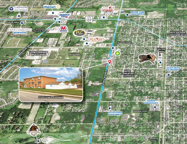 2325 Lewis Ave, Zion, IL à vendre - Photo de l’immeuble – Image 3 sur 3