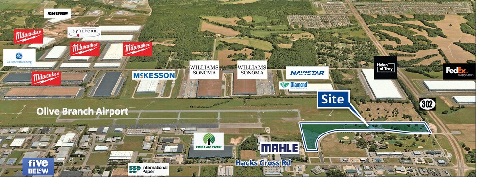 Woods Blvd., Olive Branch, MS à vendre - Photo de l’immeuble – Image 2 sur 9