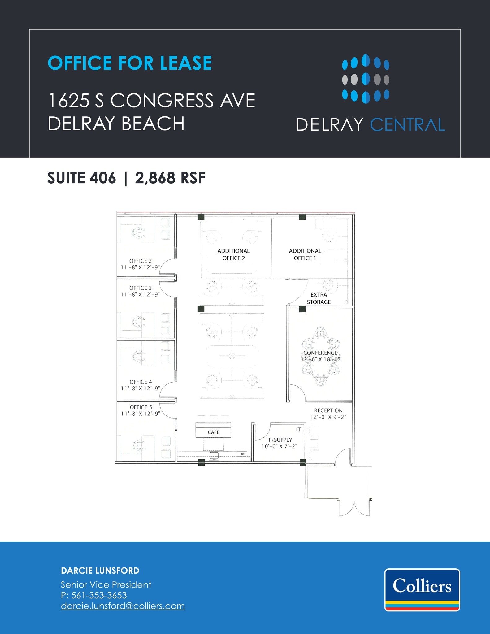 1615 S Congress Ave, Delray Beach, FL à louer Plan de site– Image 1 sur 1