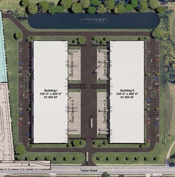 8565 E Main St, Reynoldsburg, OH à louer - Plan de site – Image 3 sur 3