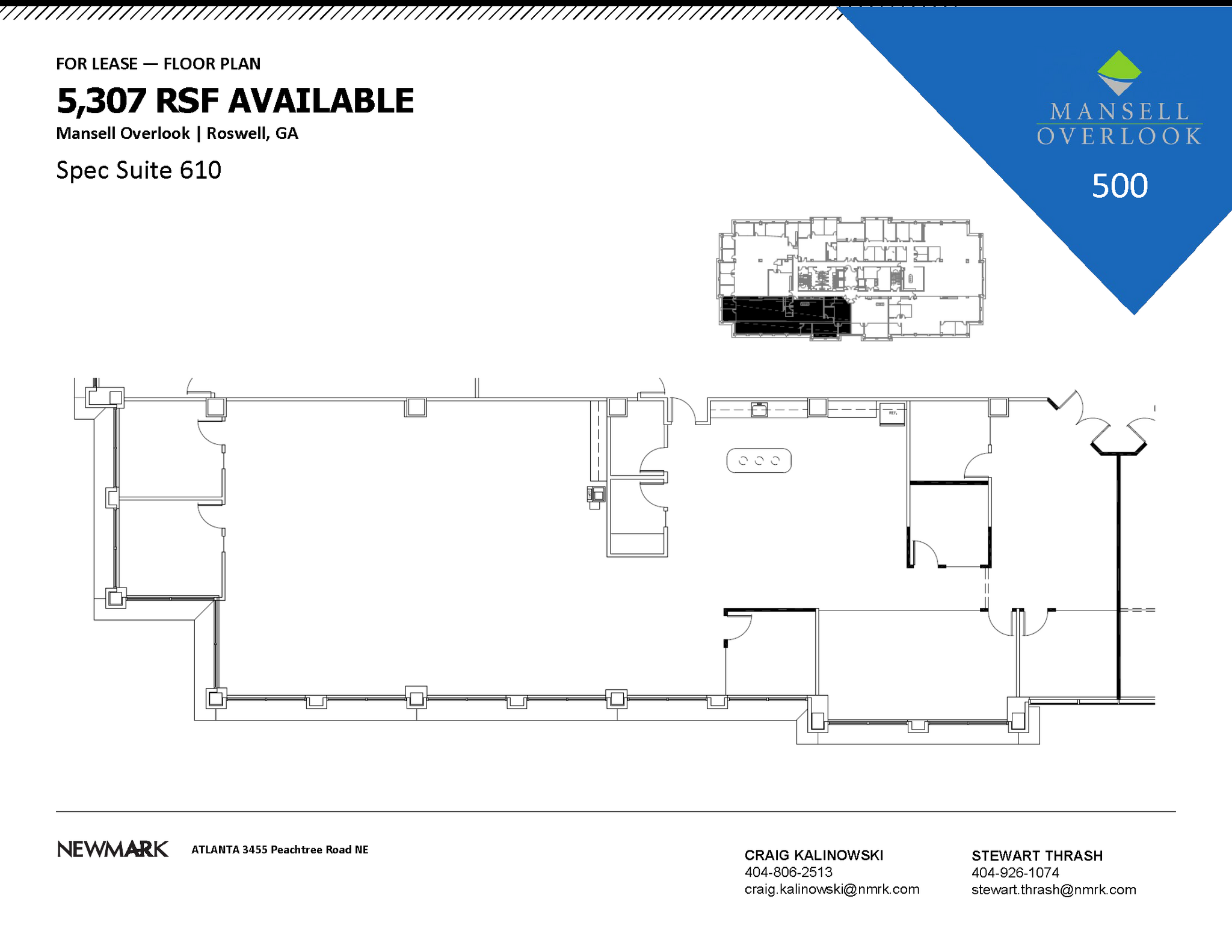 200 Mansell Ct E, Roswell, GA à louer Plan d’étage– Image 1 sur 1