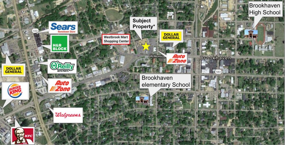 360 W Monticello St, Brookhaven, MS à vendre - Photo de l’immeuble – Image 3 sur 3