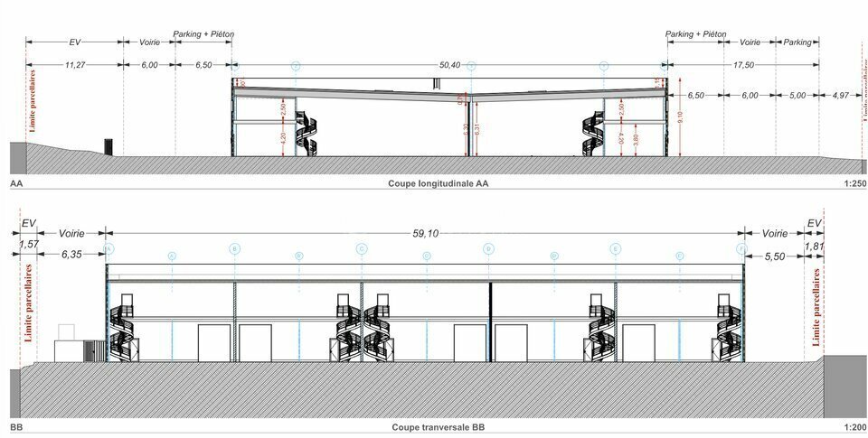 Local d’activités dans Ludres à louer - Plan d’étage – Image 3 sur 3